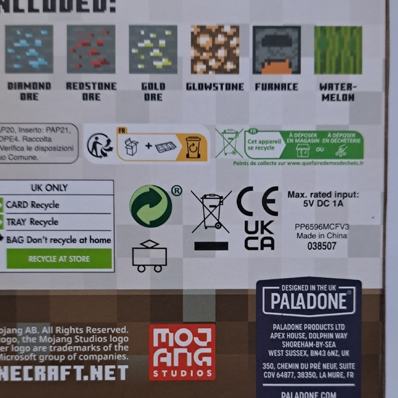 Minecraft Block Building Light Set - Green and Blue - Picture 9 of 9